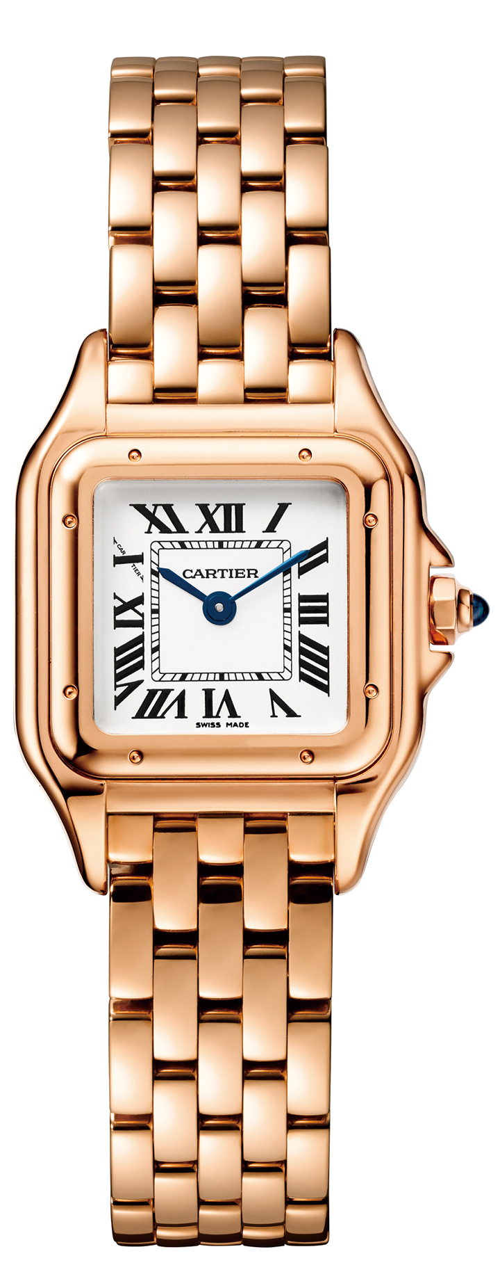 Panthère de Cartier 美洲豹玫瑰金腕錶 小型款